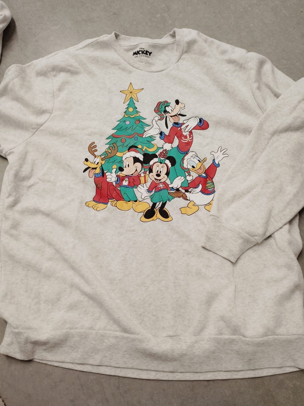 Disney Crewneck Sweatshirt with Mickey & Friends Holiday Graphic